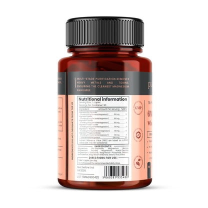 6Magnesium  Whole Body Complex 1350mg