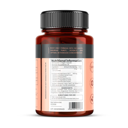 Ashwagandha (ZenVedha®) Dual Strength 12g