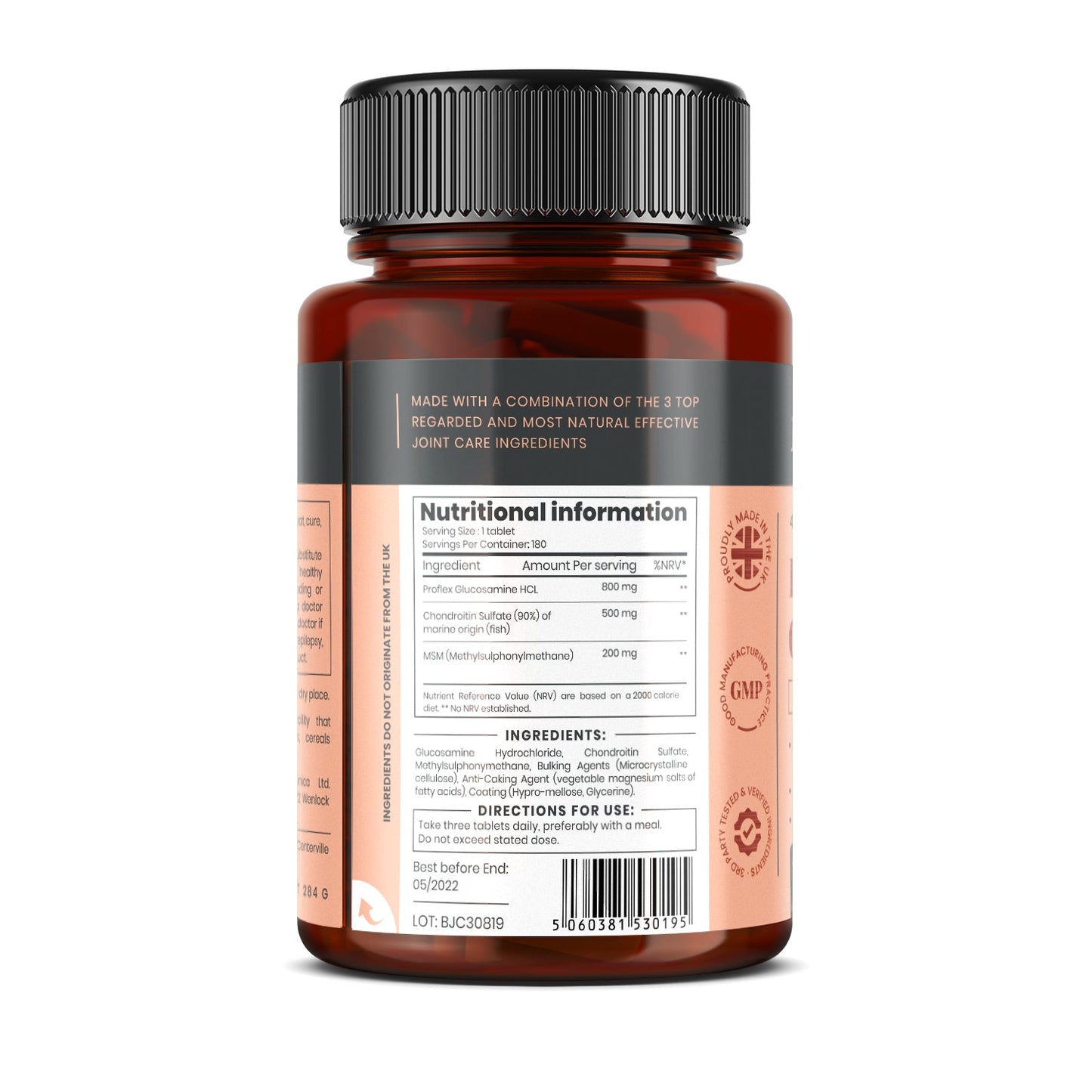 Bio-Joint™ Care 1500mg Glucosamine x 180 tablets