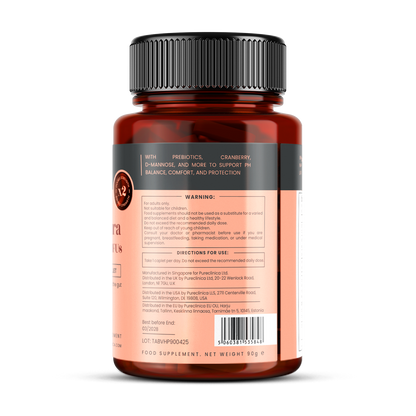Veev Intimate Flora Pre + Probiotic 50 Billion CFUs x 90 Caplets