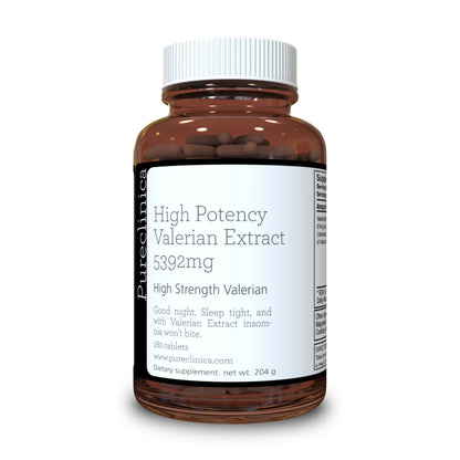 High Potency Valerian Extract 5392mg - Natural Sleep Aid Supplement